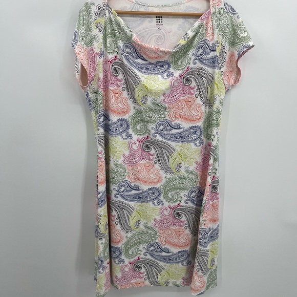 Title nine Dresses & Skirts - ⭐️⭐️⭐️⭐️Title Nine White Multi Neck Dress, EUC